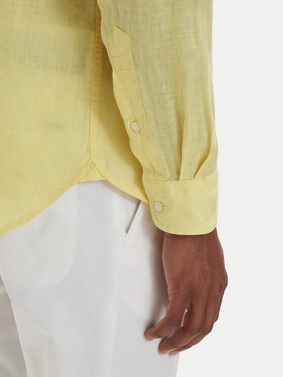 Tommy Hilfiger Tommy Hilfiger Camicia MW0MW41530 Giallo chiaro Regular Fit