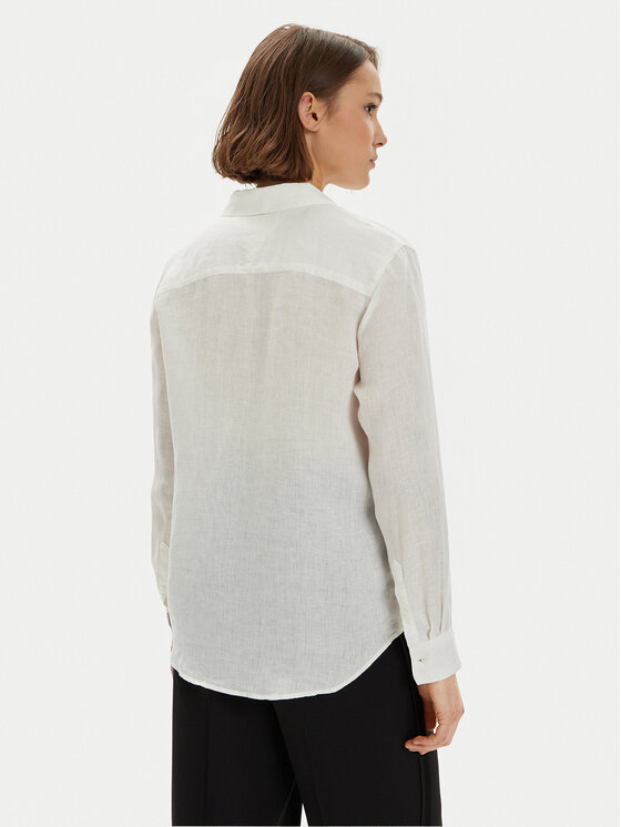 Tommy Hilfiger Tommy Hilfiger Koszula WW0WW42037 Biały Relaxed Fit