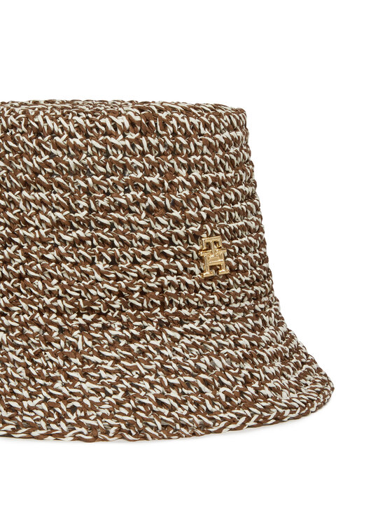 Tommy Hilfiger Tommy Hilfiger Klobuk Premium Beach Bucket AW0AW17136 Bež