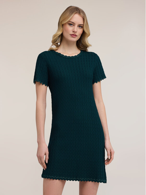 Motivi Motivi Abito da cocktail 7668W001561N015 Verde A-Line Fit