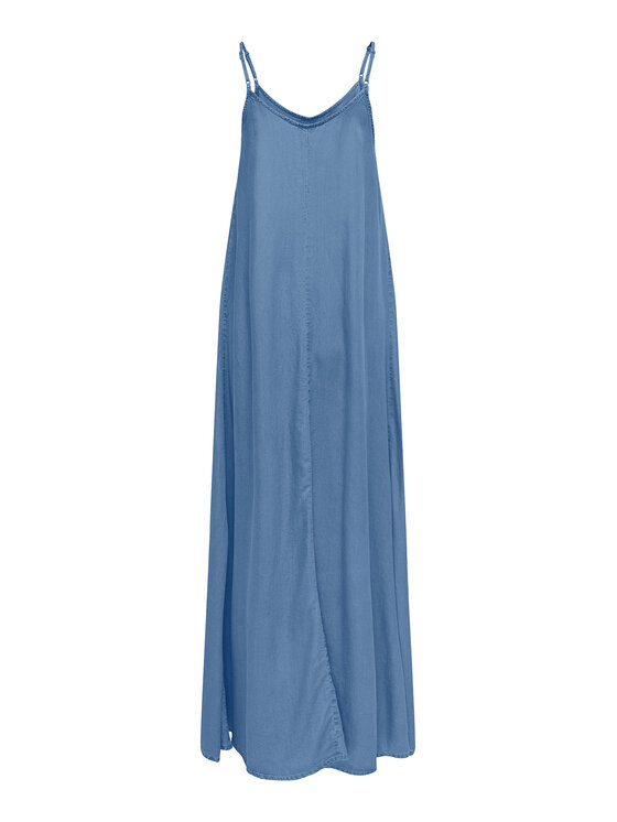 ONLY ONLY Letné šaty Charis 15337932 Modrá Loose Fit