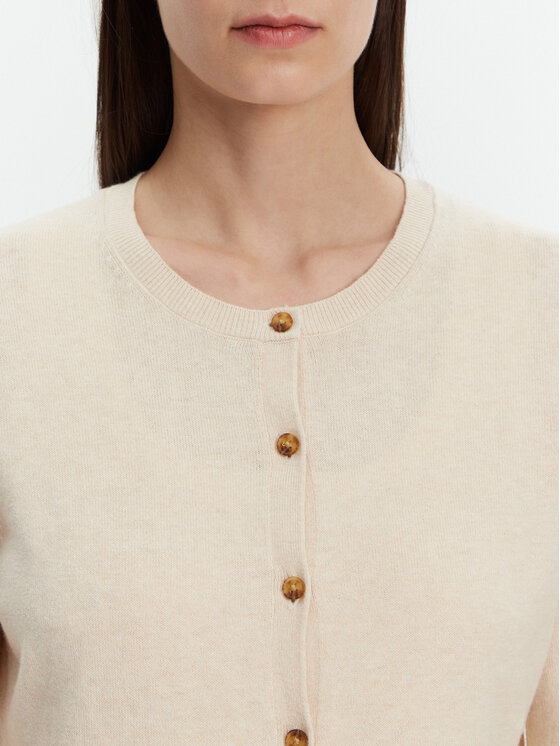 Gap Gap Kardigan 443176-56 Beżowy Regular Fit