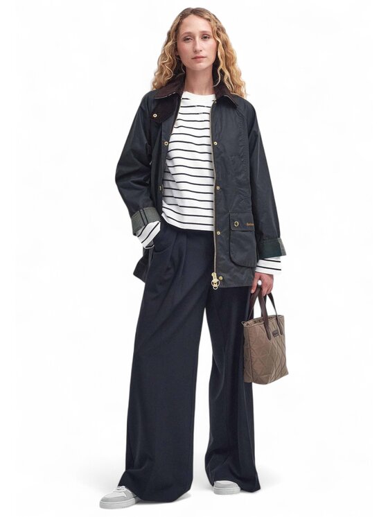 Barbour Barbour Παλτό q-dav-59388 Πράσινο Regular Fit