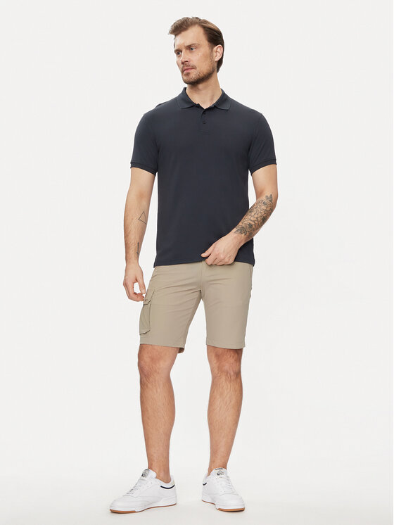 CMP CMP Polokošile 31T7497V Šedá Regular Fit