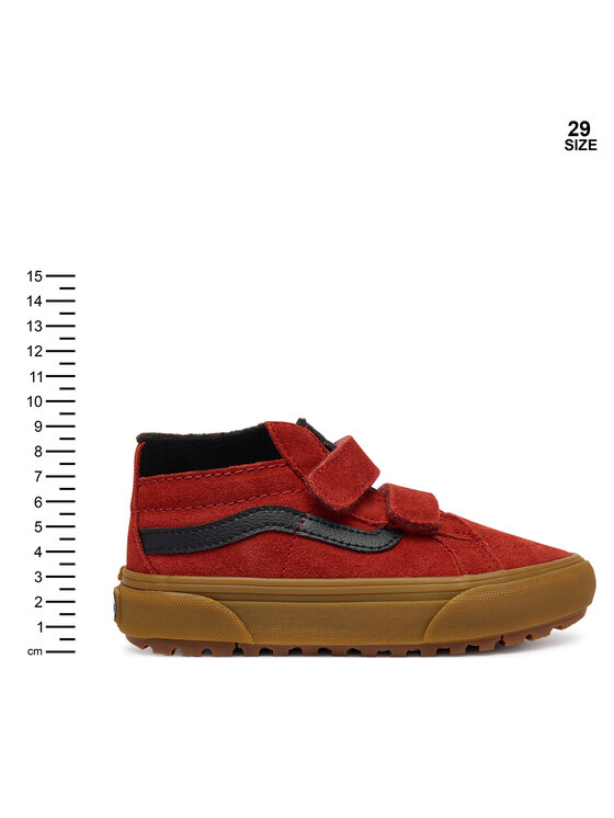 Vans Vans Сникърси SK8-Mid Reissue V Insulat VN000V90BRD1 Бордо