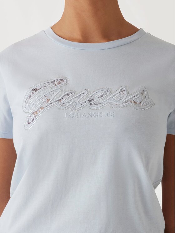 Guess Guess T-shirt 171123 Blu Classic Fit