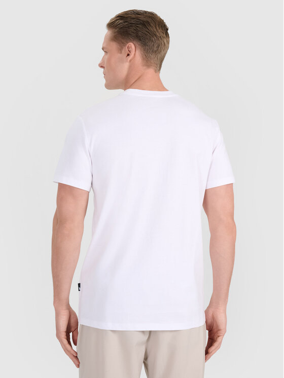 4F 4F T-Shirt MIDSHOP TEXTILE Biały Regular Fit