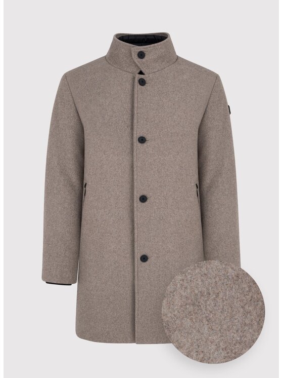 Pako Lorente Pako Lorente Płaszcz P24WF-7X-008 Beżowy Classic Fit