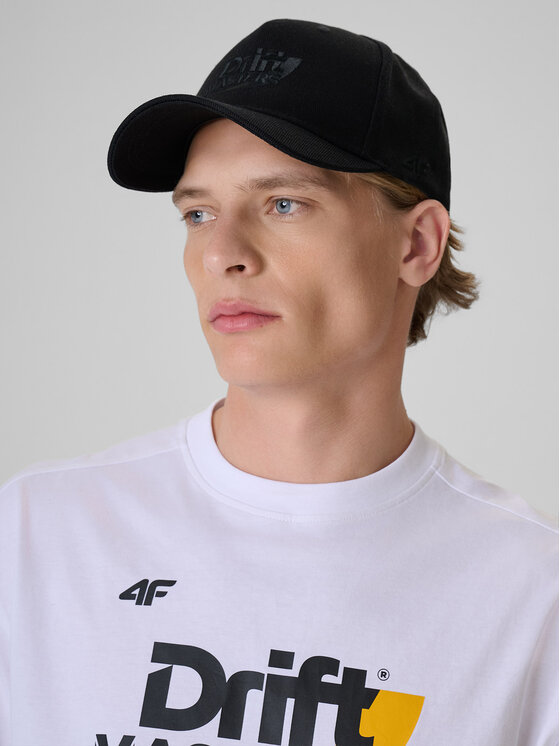 4F 4F Czapka z daszkiem MOTOSPORTS 2026 Czarny
