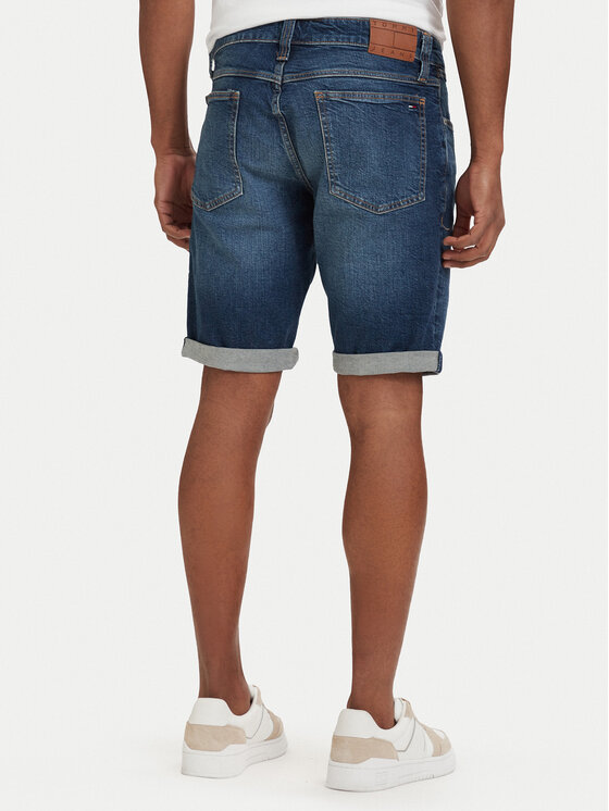 Tommy Jeans Tommy Jeans Jeansshorts Ronnie DM0DM22980 Dunkelblau Slim Fit