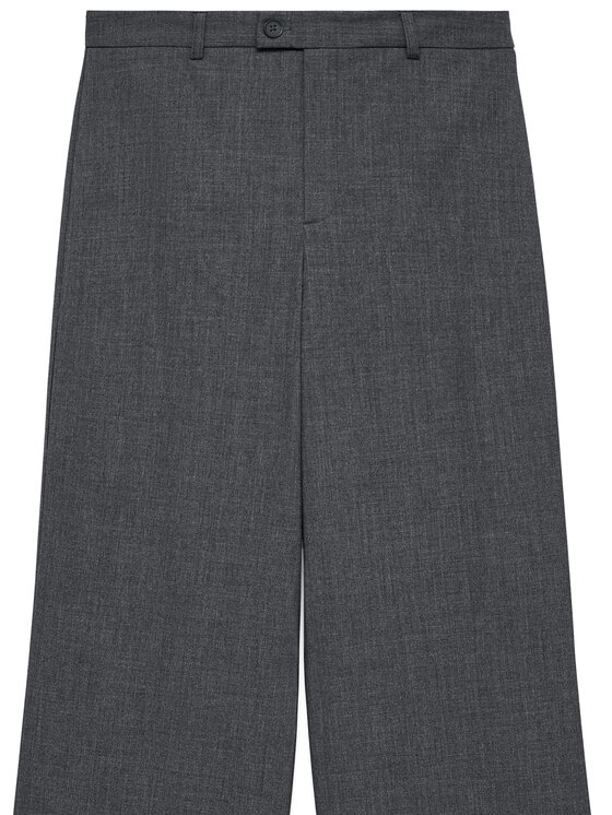 Vero Moda Vero Moda Pantaloni din material Texas 10334103 Gri Straight Fit