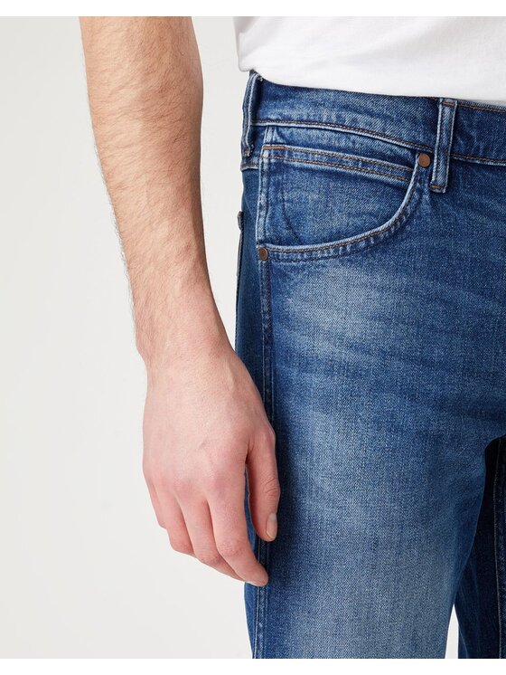 Wrangler Wrangler Jeans GREENSBORO Blu Straight Fit
