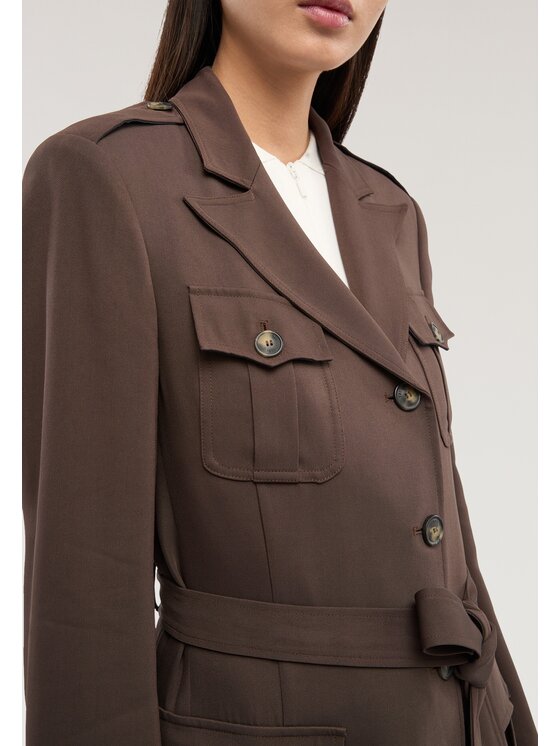 Trussardi Trussardi Cappotto invernale 8919A200326N032 Marrone Regular Fit