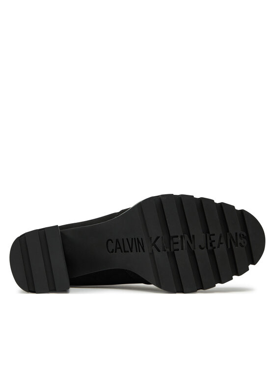 Calvin Klein Jeans Calvin Klein Jeans Μποτάκια Heel Platform Zip Boot Ss YW0YW01601 Μαύρο