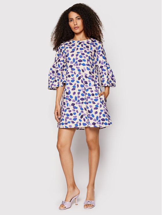 Liviana Conti Liviana Conti Vsakodnevna obleka L2SU19 Pisana Wide Fit