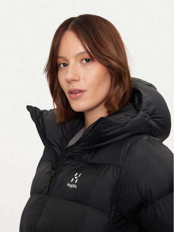 Haglöfs Haglöfs Žieminė striukė Long Mimic 607706 Juoda Relaxed Fit