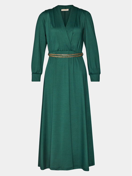 Rinascimento Rinascimento Coctailkleid CFC0116384003 Grün Regular Fit