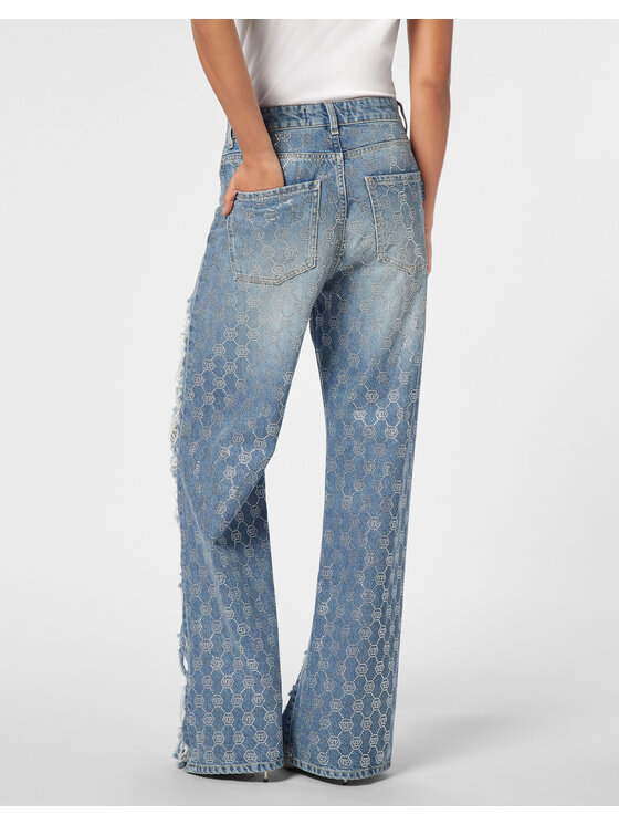 PHILIPP PLEIN PHILIPP PLEIN Jeans 14719 Celeste Skater Fit