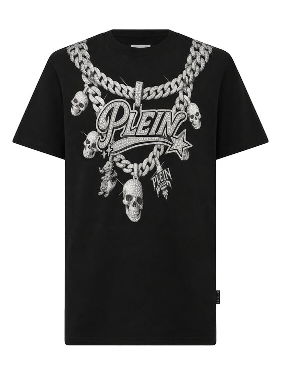 PHILIPP PLEIN PHILIPP PLEIN T-shirt 31295 Nero Regular Fit