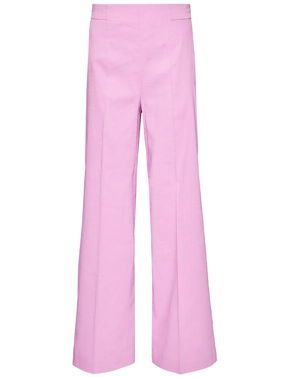PINKO Pinko Kalhoty culottes Luigia 20201 PBK2 1B14F3 7435 Růžová Regular Fit
