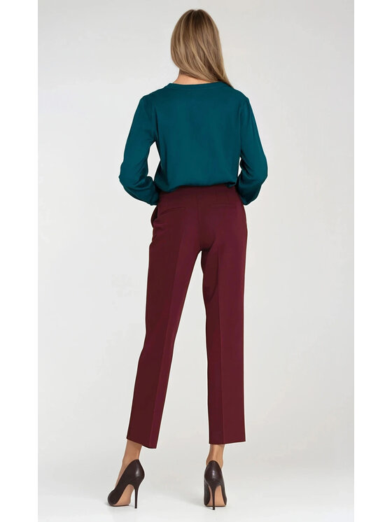 NIFE NIFE Halenka B196 Zelená Regular Fit
