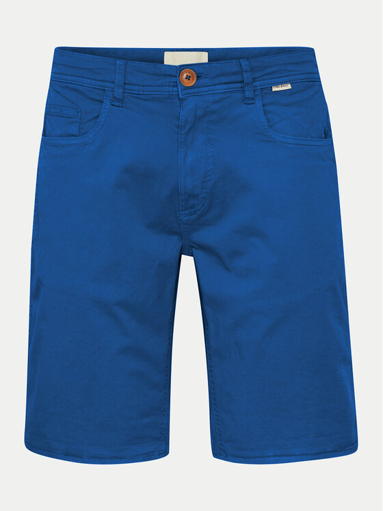 Blend Blend Szorty materiałowe 20716713 Granatowy Slim Fit
