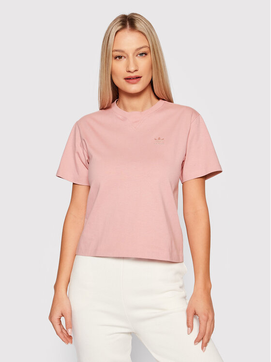 adidas Tričko Playera HE6890 Ružová Regular Fit