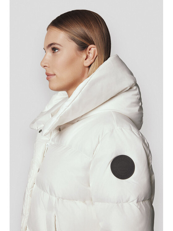 Lancerto Lancerto Kurtka puchowa Azura KU135224000001 Biały Regular Fit