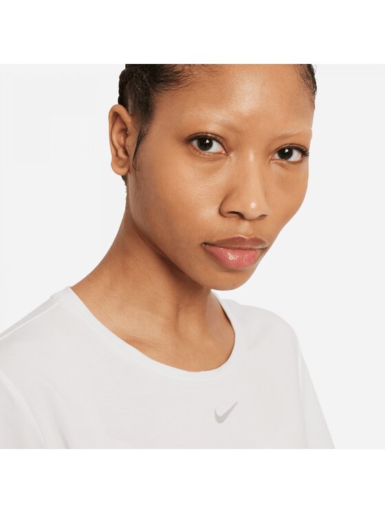 Nike Nike T-shirt Dri-FIT UV One Luxe Bianco Regular Fit