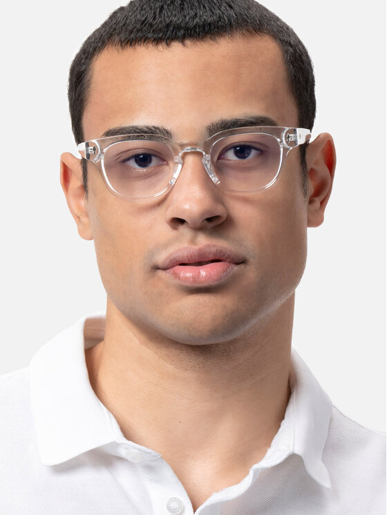 X Frame Therapy X Frame Therapy Okulary z filtrem blue light Transluming Przezroczysty