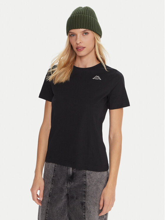 Kappa Kappa Set de tricouri﻿ Logo Sylvie 38277LW Negru Regular Fit