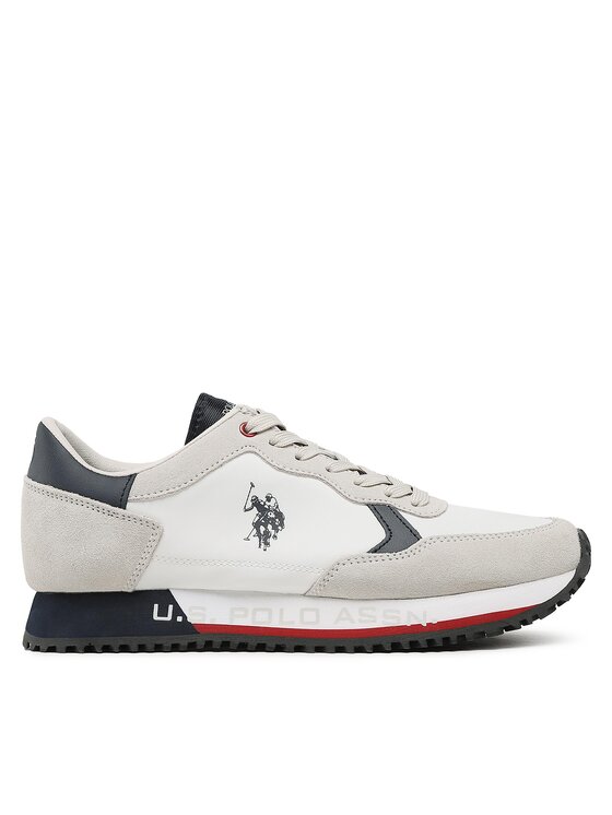 Sneakers U.S. Polo Assn. Cleef CLEEF001A WHI-DBL09