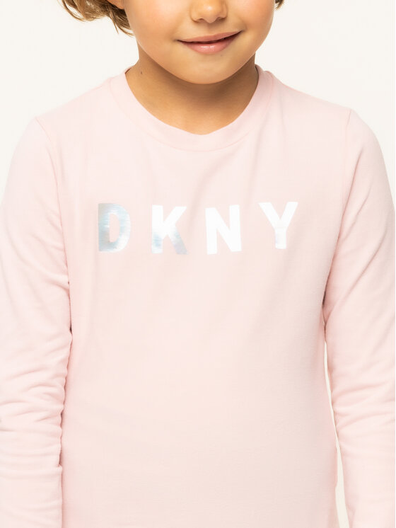 DKNY DKNY Bluse D35Q20 Rosa Regular Fit