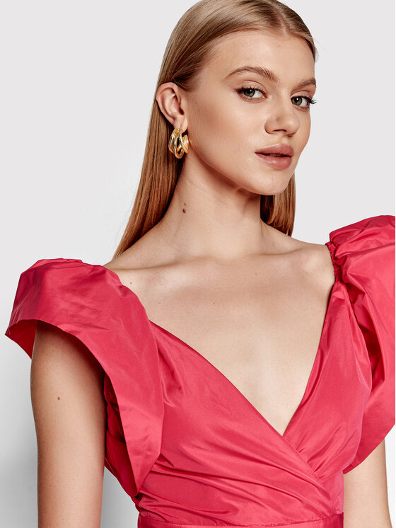 Liu Jo Liu Jo Vsakodnevna obleka CA2286 T8864 Roza Regular Fit