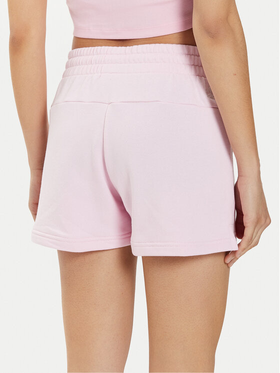 adidas adidas Sportovní kraťasy Essentials Linear IC6877 Růžová Slim Fit