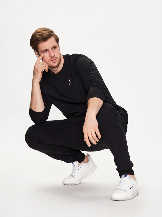 Le Coq Sportif Le Coq Sportif Felpa 2310557 Nero Regular Fit