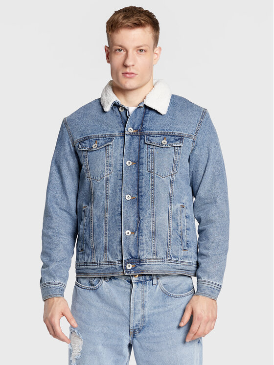 Redefined Rebel Redefined Rebel Дънково яке Raven 215116 Син Regular Fit