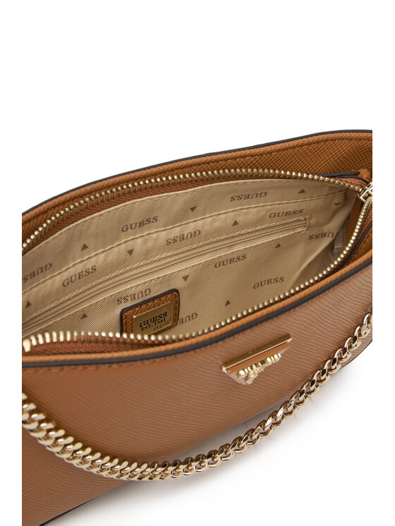 Guess Guess Ročna torba Noelle II Mini HWZG96 72720 Rjava
