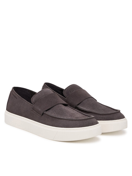 Calvin Klein Calvin Klein Lords Hybrid Clean Cup Loafer Band Su HM0HM02161 Barna