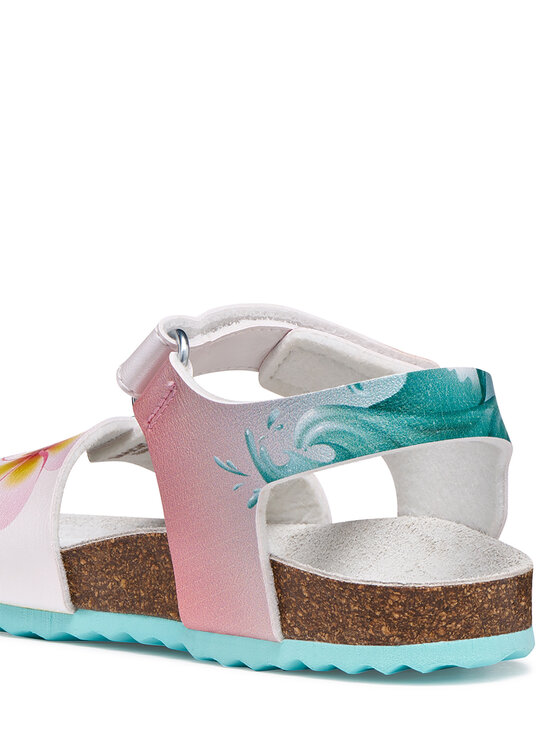Geox Geox Szandál J Adriel Girl J558MG 000NF C0817 D Fehér
