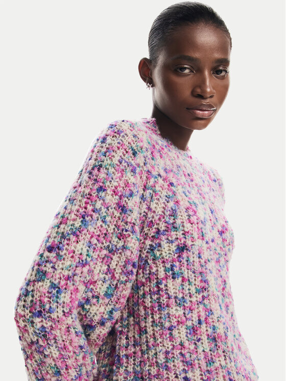 Desigual Desigual Sweater Birmingham 24WWJF72 Színes Regular Fit