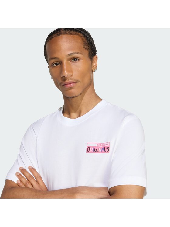 adidas adidas T-Shirt 156529 Biały Loose Fit