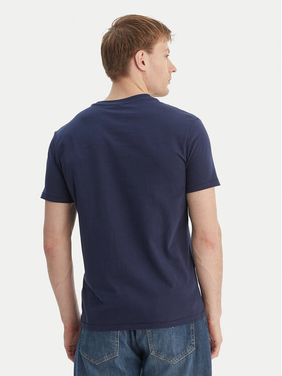 Napapijri Napapijri Тишърт S-Mahsa NP0A4FZB Тъмносин Regular Fit