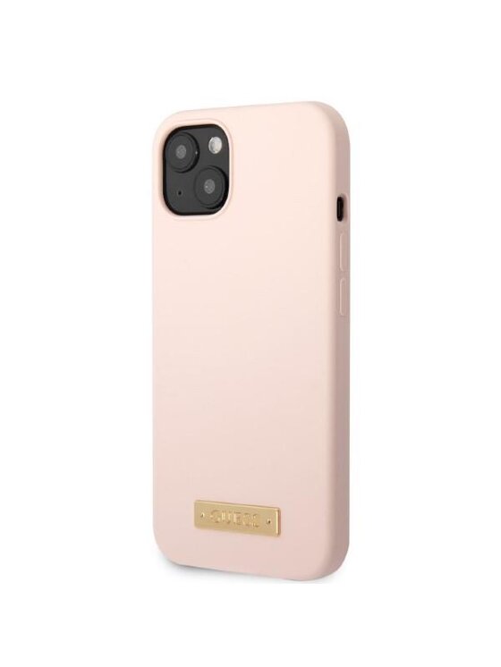 Guess Guess Etui na telefon iPhone 13 Mini Różowy