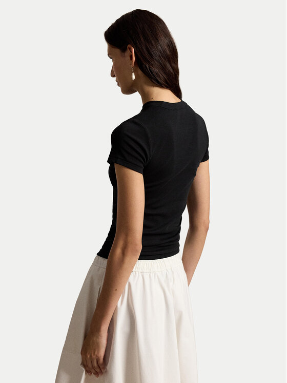 Polo Ralph Lauren Polo Ralph Lauren Тишърт 211A96259003 Черен Slim Fit