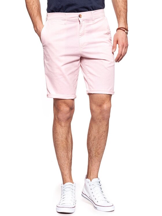 Wrangler Wrangler Pantaloncini di tessuto CHINO SHORT Rosa Regular Fit
