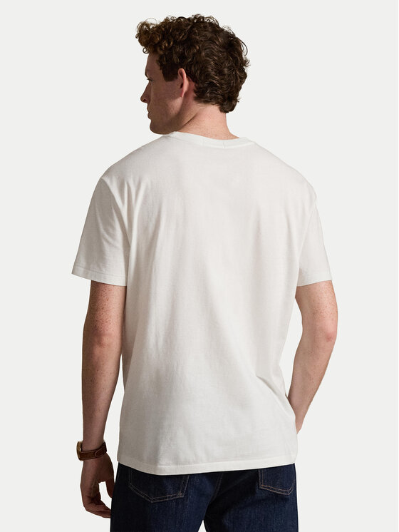 Polo Ralph Lauren Polo Ralph Lauren T-krekls 710981136001 Balts Regular Fit