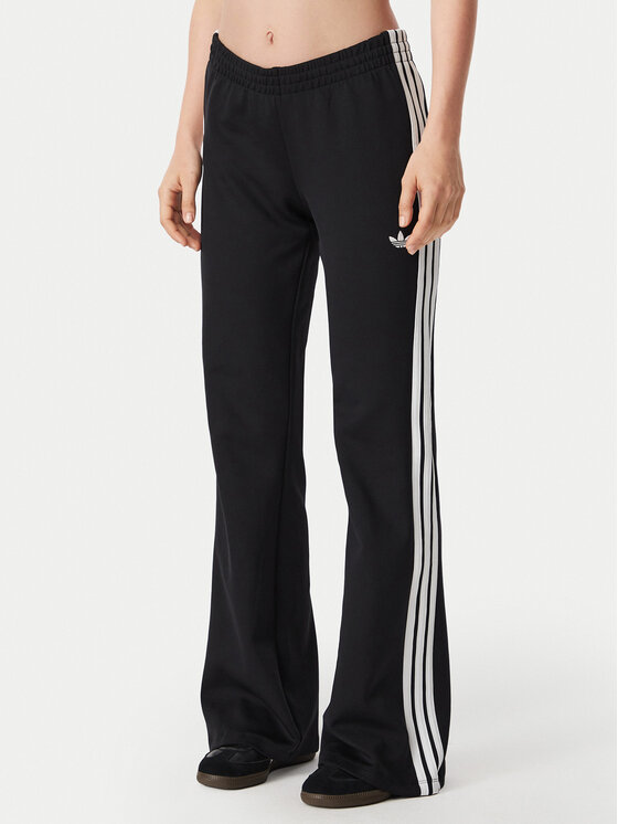 adidas Pantaloni trening 3S Flared KQ6424 Negru Regular Fit