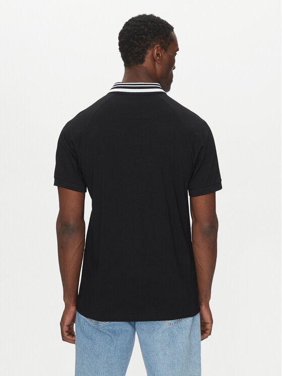 BOSS BOSS Polo 50538176 Czarny Regular Fit