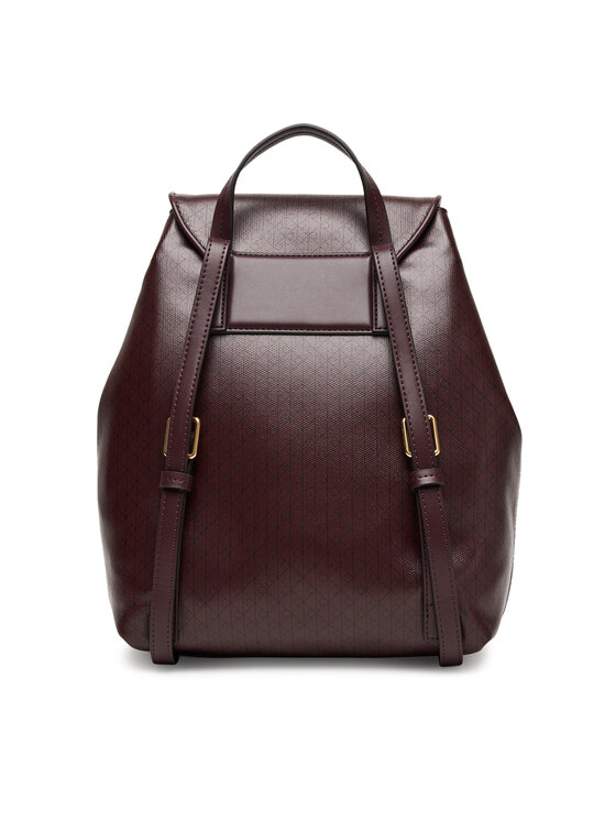 Calvin Klein Calvin Klein Rucsac Emblem Aop Flap Backpack LV04F3271G Vișiniu